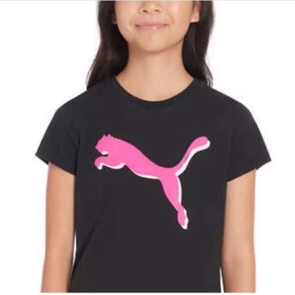 Puma - Girls’ 4 Pc Set ( Shorts & Shirts ) - Picture 4 of 6